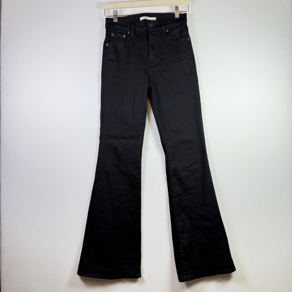 LEVI'S‎ Black 726 High Rise Flare Jeans 26